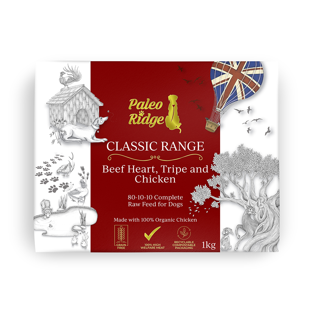 Paleo Ridge Classic Beef Heart, Tripe and Chicken